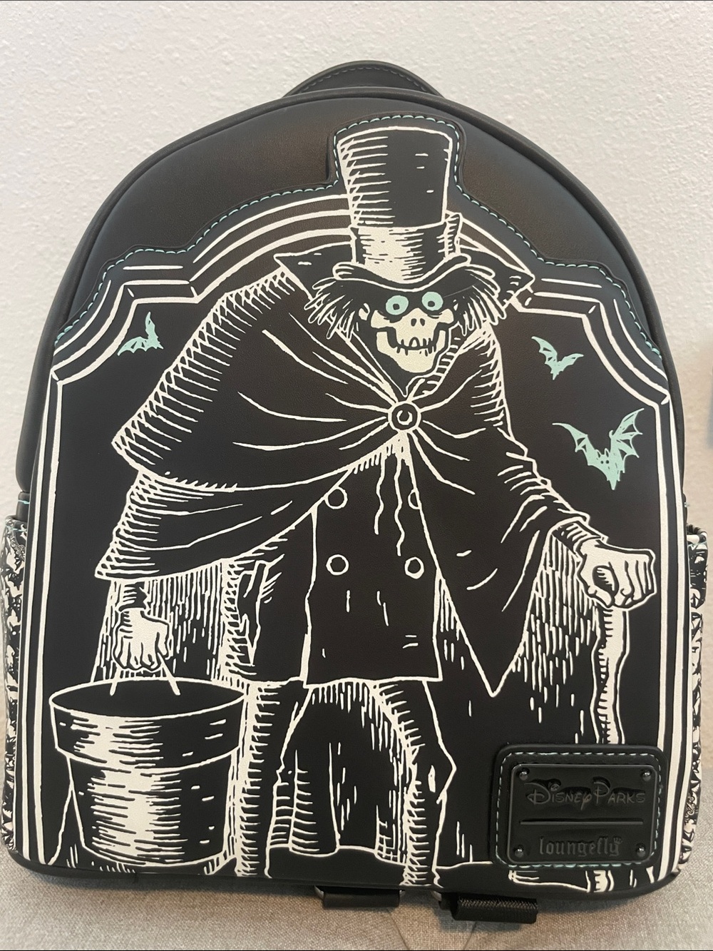 Disney Parks Loungefly Haunted Mansion Hatbox Ghost
